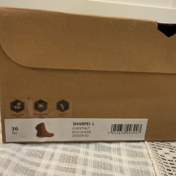 NEW Vivo Barefoot Brown Sharpei boots - size 6 - Picture 7 of 7